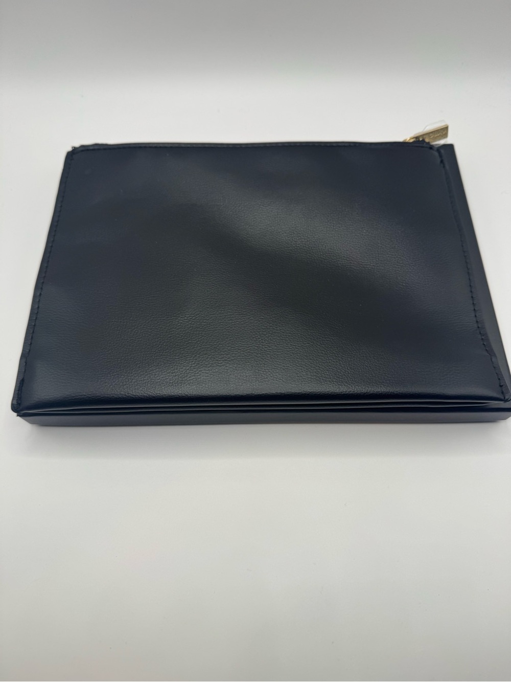 New Dolce & Gabbana Beauty Black and Gold Zip Cosmetic Pouch Clutch - Picture 4 of 6